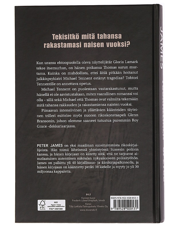 Tuskallinen opetus - James, Peter - Jännitys ja dekkarit - 10105437704 - 1