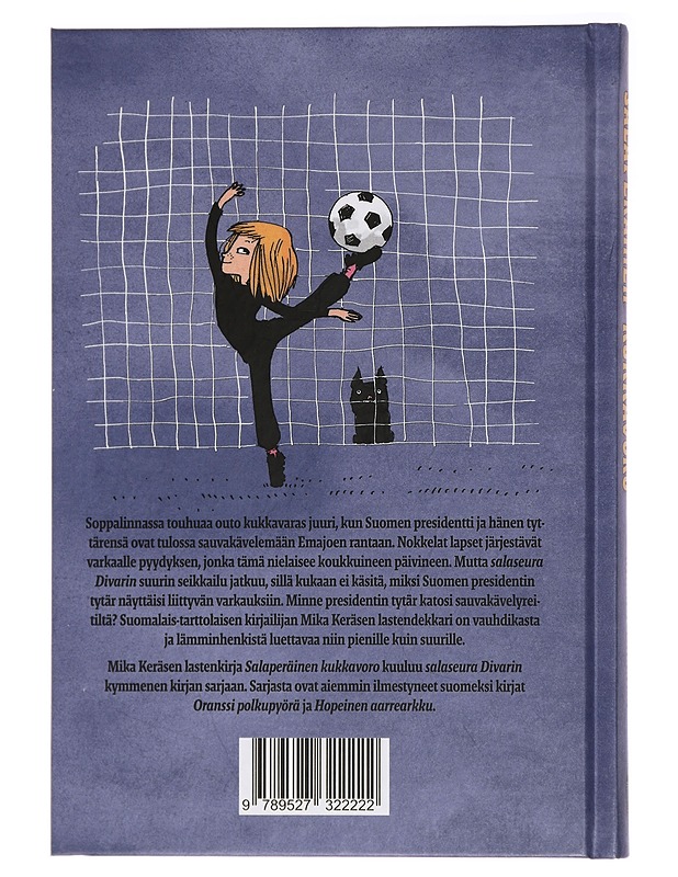 Salaperäinen kukkavoro : salaseura Divarin neljäs tapaus - Keränen, Mika - Lastenkirjat - 10105437707 - 1