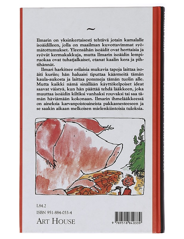 Ilmarin ihmelääke - Dahl, Roald - Lastenkirjat - 10105437730 - 1