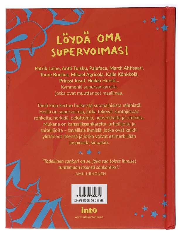 Sankaritarinoita pojille (ja kaikille muille) - Jäkkö, Emmi - Elämäkerrat ja muistelmat - 10105437739 - 1