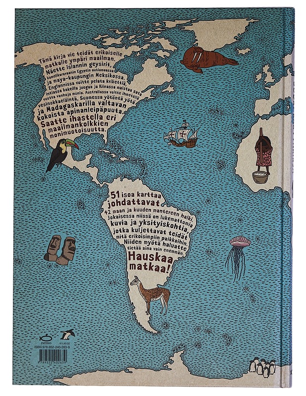 Suuri Karttakirja - Mizieli?ska, Aleksandra - Lastenkirjat - 10105437745 - 1