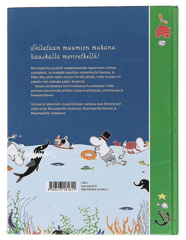 Muumiperhe merellä - Arenius, Päivi - Lastenkirjat - 10105437753 - 1