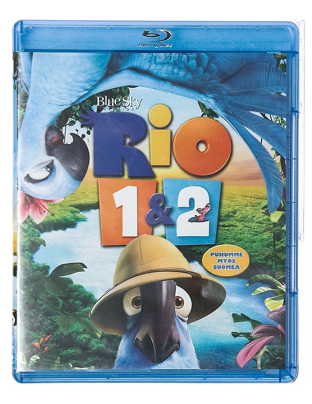 Rio 1 and 2 - Blu-Ray - Blu-ray-levyt - 10105437771 - 0