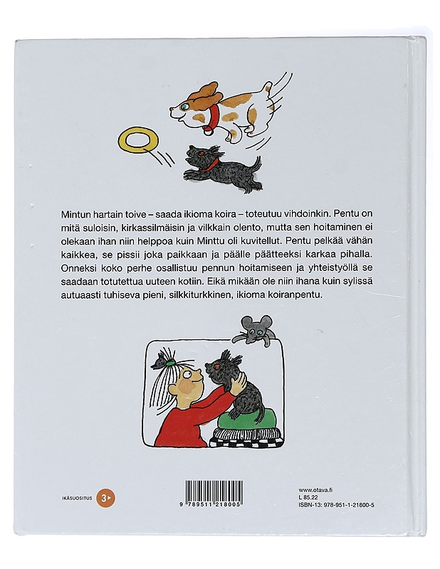 Minttu saa oman koiran - Harjanne, Maikki - Lastenkirjat - 10105437765 - 1