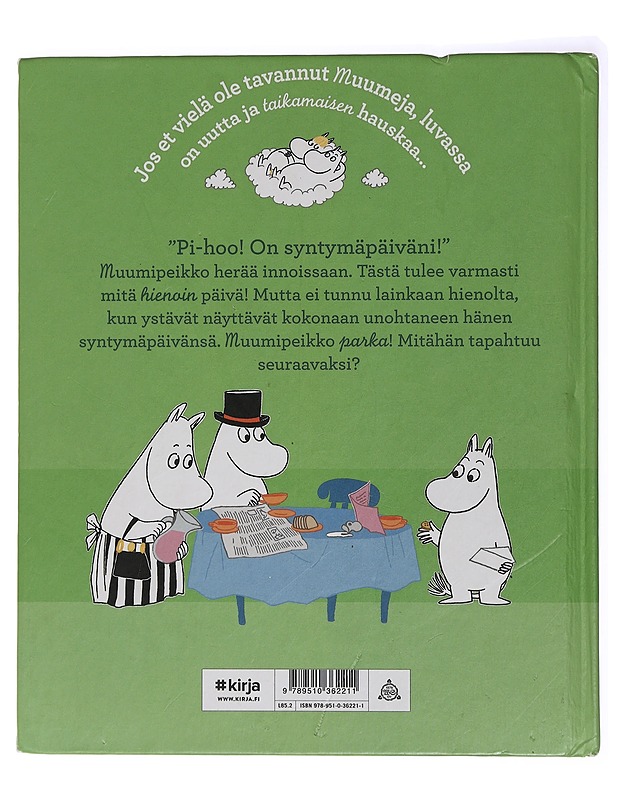 Muumin syntymäpäivänappi - Jansson, Tove - Lastenkirjat - 10105437769 - 1