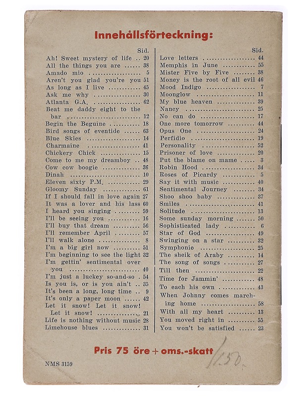 HIT SONGS - Harrastekirjat - 10105437793 - 1