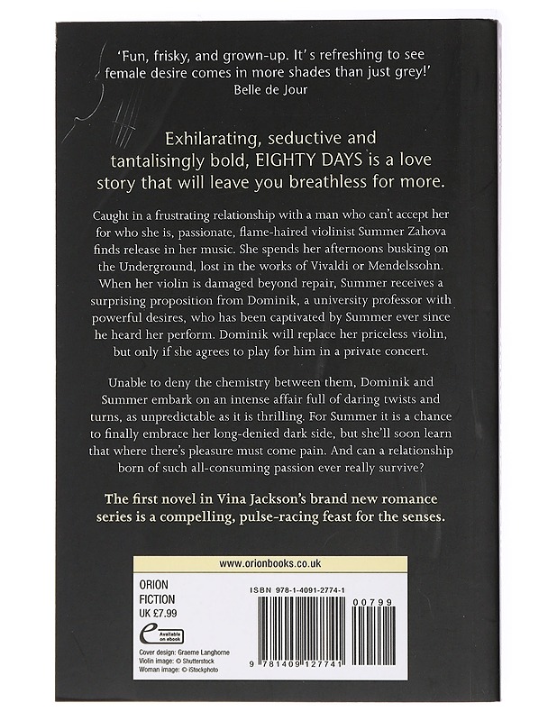 Eighty Days Yellow - Vina Jackson - K-18 - Kaunokirjallisuus - 10105437806 - 1