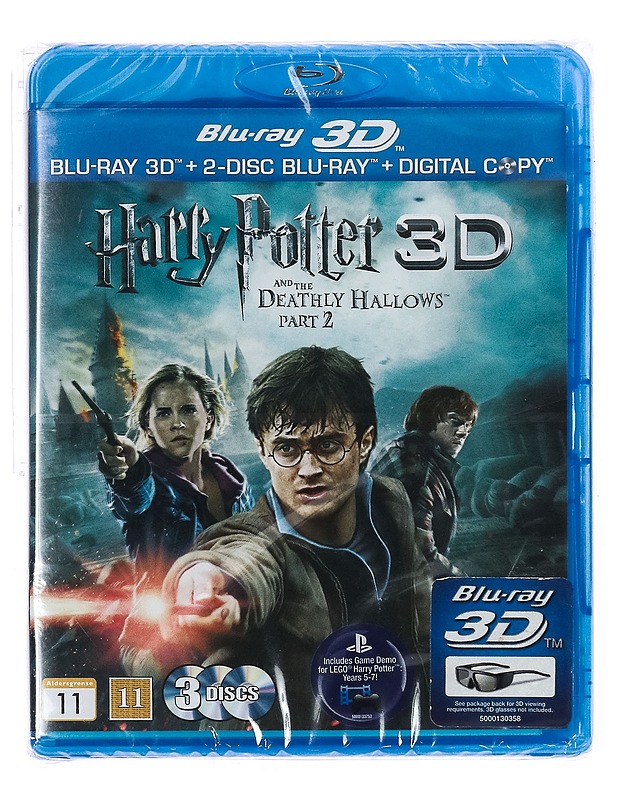 Harry Potter And The Deathly hallows part 2- Blu-ray - Blu-ray-levyt - 10105437801 - 0