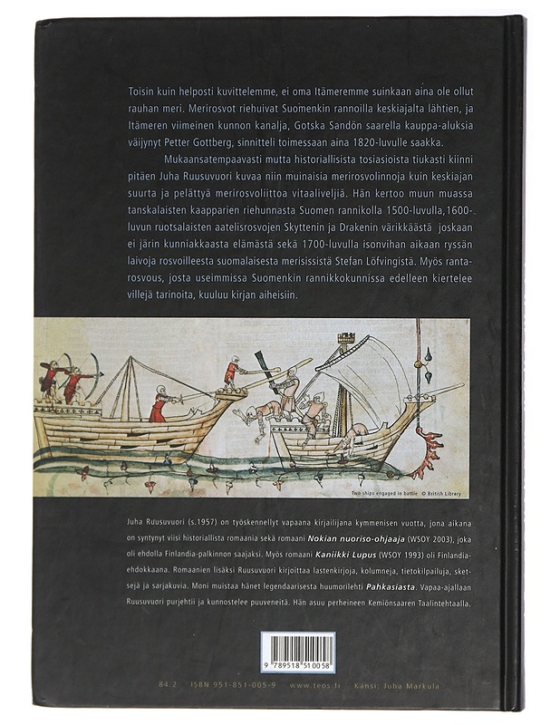 Itämeren merirosvot : piraattitarinoita pohjoisesta - Juha Ruusuvuori - Historiakirjat - 10105437812 - 1