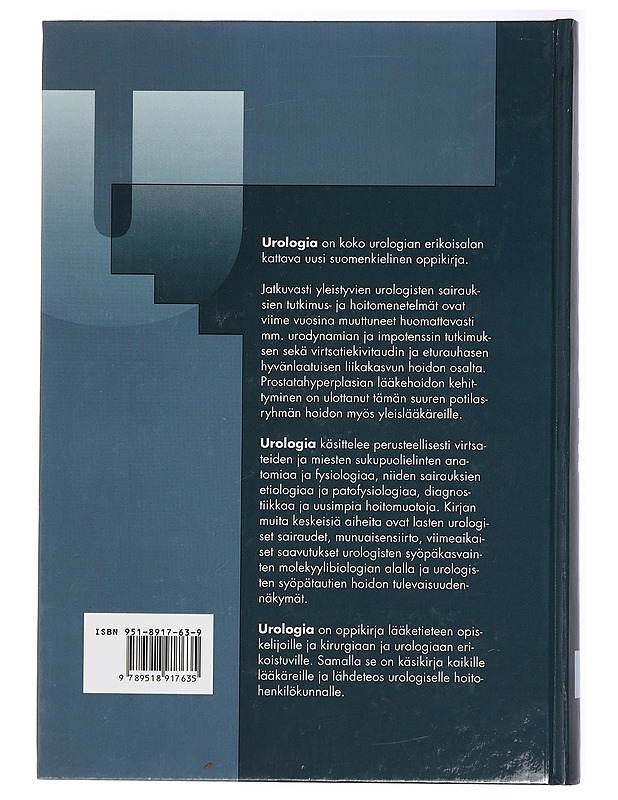 Urologia - Sakari Rannikko (toim.) - Tietokirjat ja oppaat - 10105437816 - 1