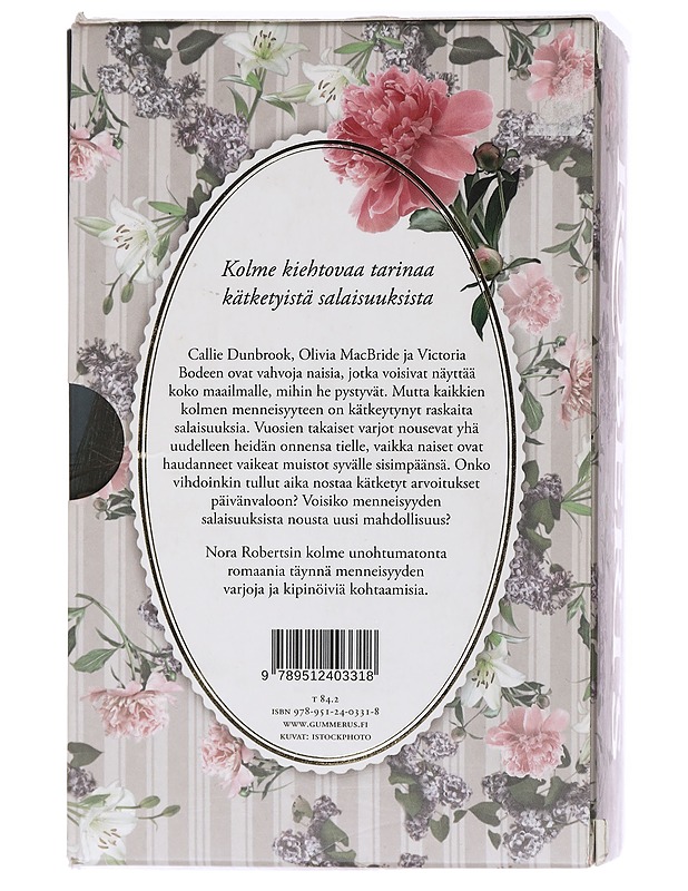 Kätketyt salaisuudet -boksi - Roberts, Nora - Romaanit ja novellit - 10105437854 - 1