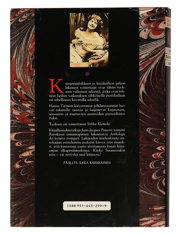 Sata tarinaa tulipunaisesta kukasta : Decameronesta Emmanuelleen : erotiikan lukemisto - Tarmio, Hannu - Kaunokirjallisuus - 10105437895 - 1