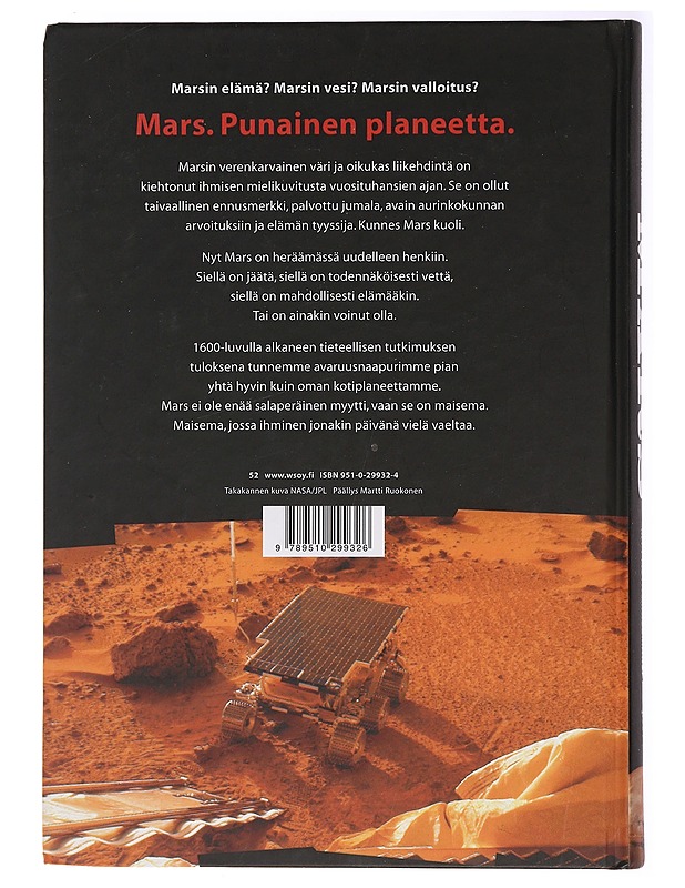 Mars : myytistä maisemaksi - Markus Hotakainen - Tietokirjat ja oppaat - 10105437899 - 1