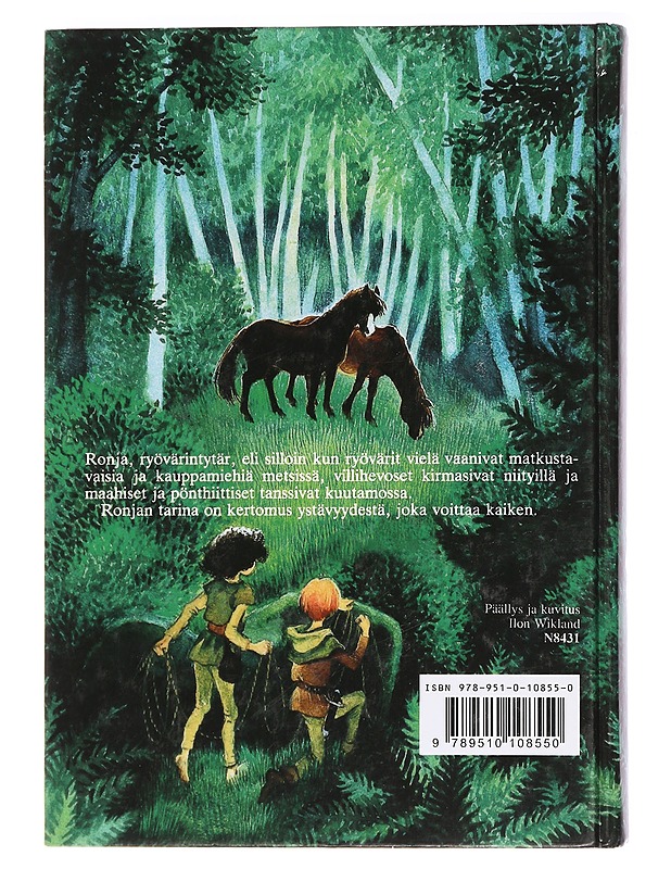 Ronja, ryövärintytär - Astrid Lindgren - Lastenkirjat - 10105437906 - 1