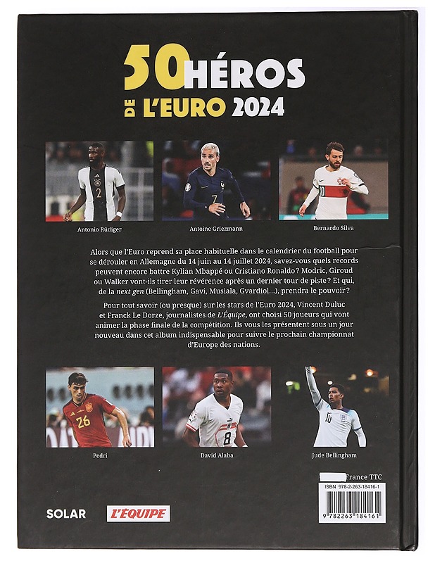 50 heros DE L'Euro 2024 - Harrastekirjat - 10105437911 - 1