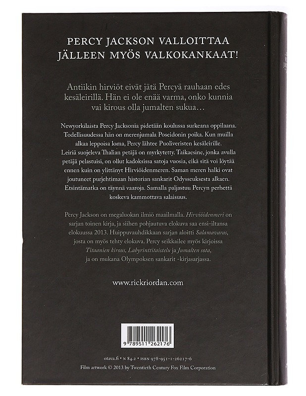 Hirviöidenmeri - Riordan, Rick - Fantasia- ja scifi - 10105437916 - 1