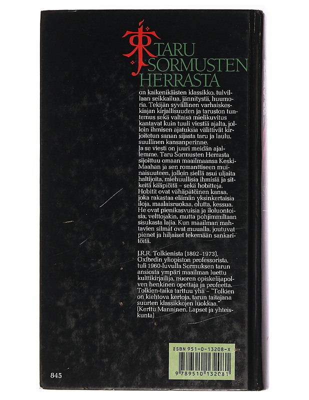 Taru sormusten herrasta - Tolkien, J. R. R. - Fantasia- ja scifi - 10105437919 - 1