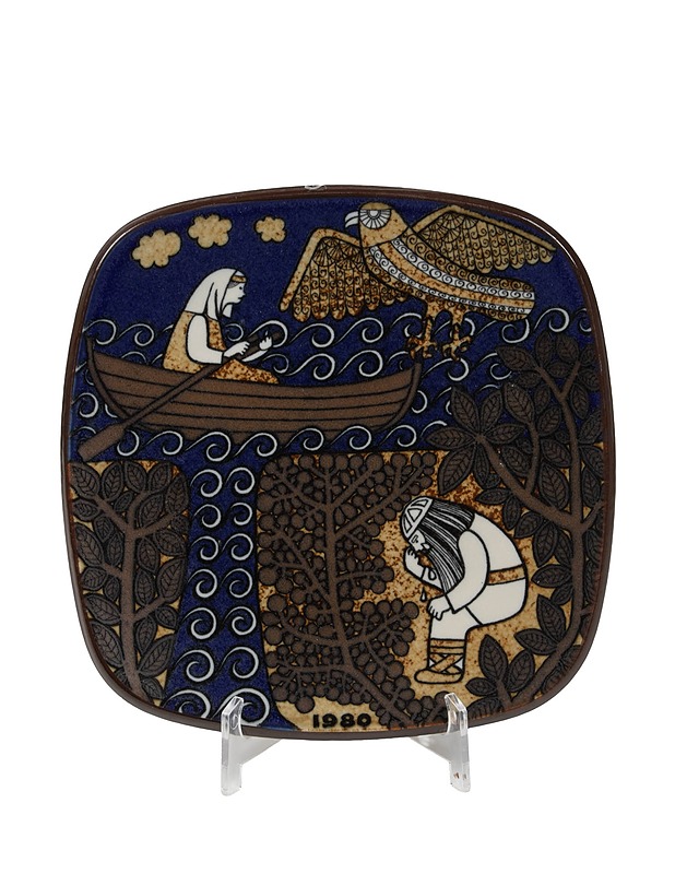 ARABIA Kalevala vuosilautanen 1980 - Designsuosikit - 10105437930 - 0