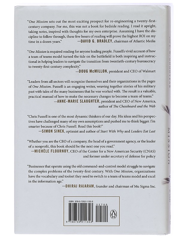 One Mission : How Leaders Build a Team of Teams - C. W. Goodyear - Romaanit ja novellit - 10105437948 - 1