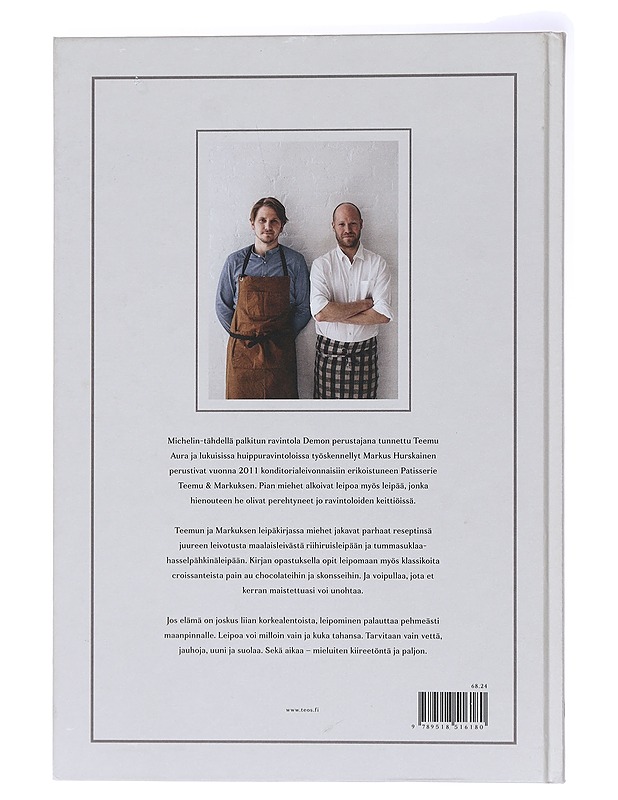 Teemun ja Markuksen leipäkirja - Aura, Teemu - Ruokakirjat - 10105437995 - 1