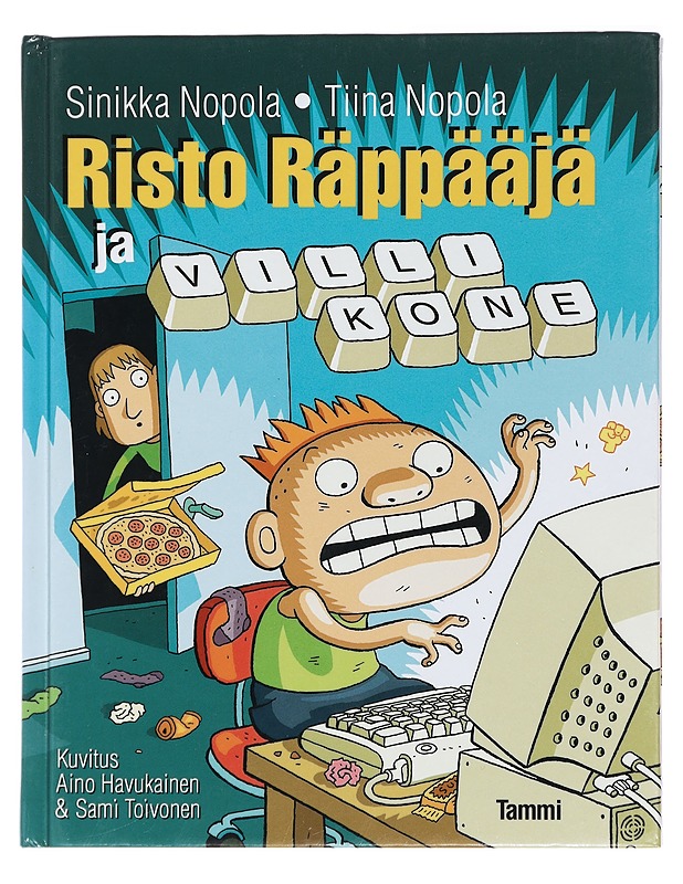 Risto Räppääjä ja villi kone - Nopola, Sinikka - Lastenkirjat - 10105438005 - 0