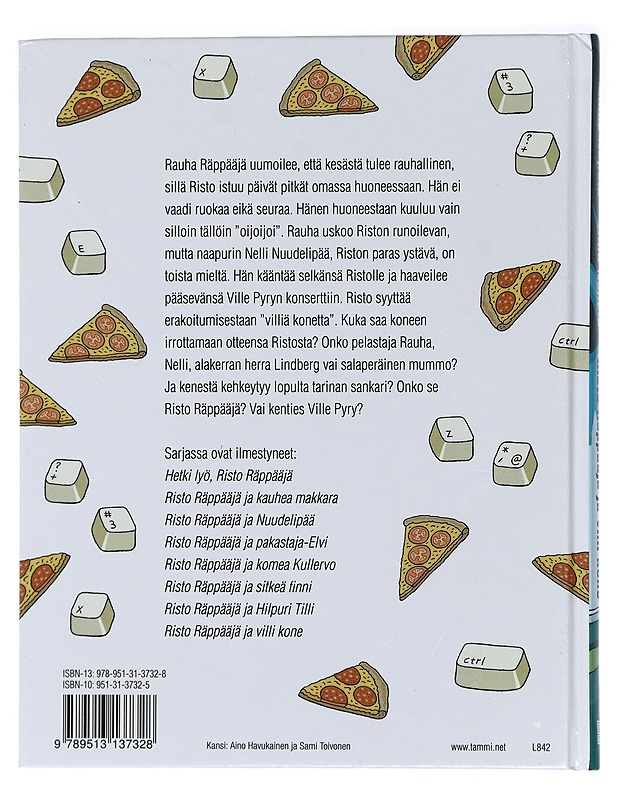 Risto Räppääjä ja villi kone - Nopola, Sinikka - Lastenkirjat - 10105438005 - 1