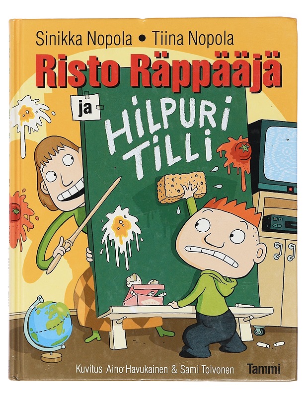 Risto Räppääjä ja Hilpuri Tilli - Nopola, Sinikka - Lastenkirjat - 10105438007 - 0