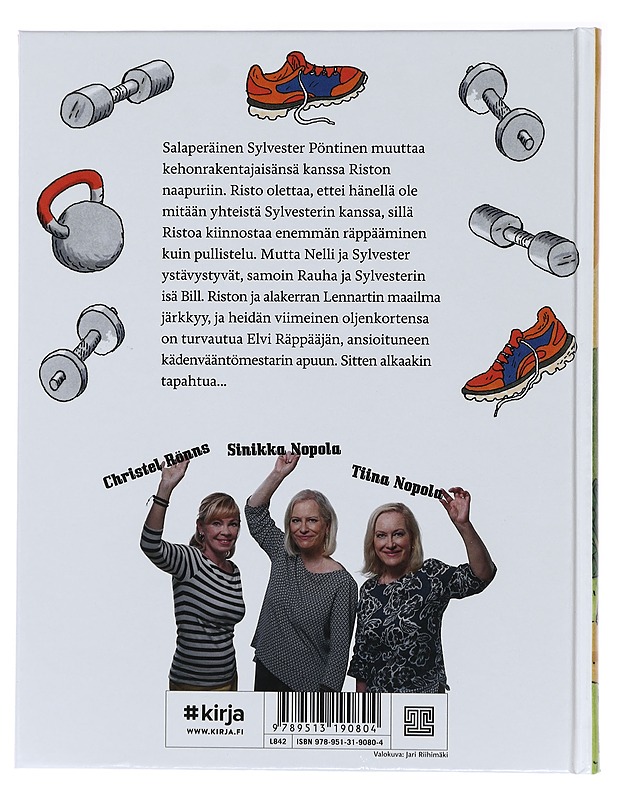 Risto Räppääjä ja pullistelija - Nopola, Sinikka - Lastenkirjat - 10105438018 - 1