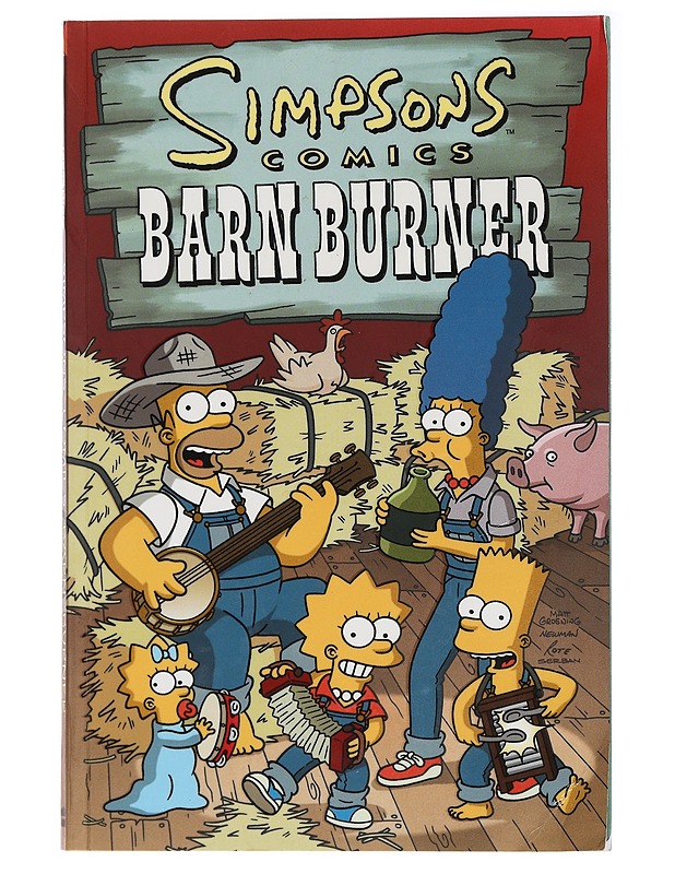 Sipsons Comics Barn Burner - Matt Croening - Sarjakuvat - 10105438024 - 0