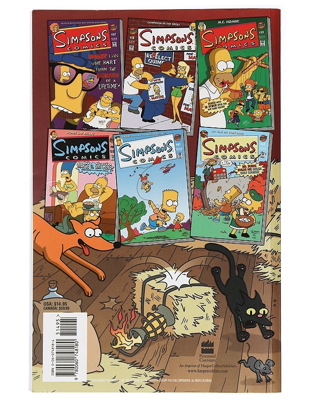 Sipsons Comics Barn Burner - Matt Croening - Sarjakuvat - 10105438024 - 1