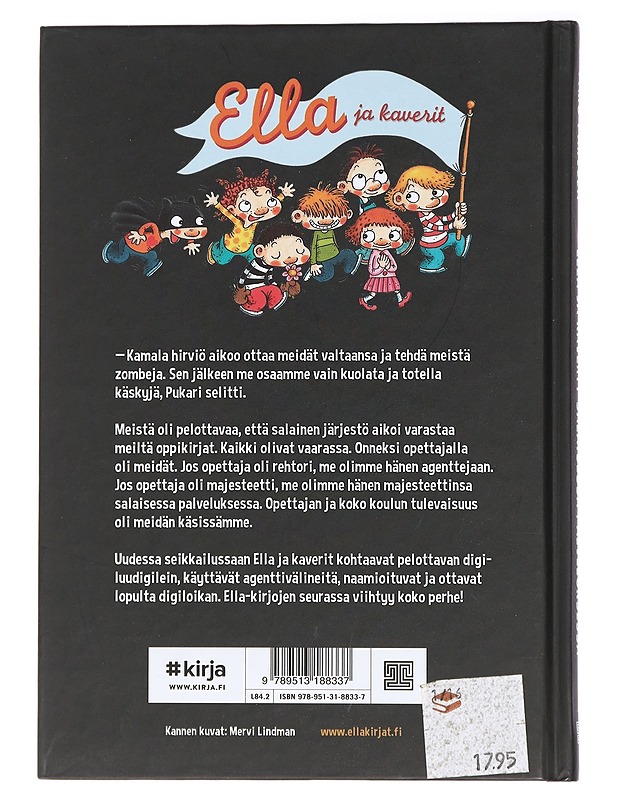 Ella ja kaverit salaisessa palveluksessa - Parvela, Timo - Lastenkirjat - 10105438023 - 1