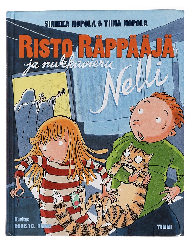 Risto Räppääjä ja nukkavieru Nelli - Nopola, Sinikka - Lastenkirjat - 10105438031 - 0