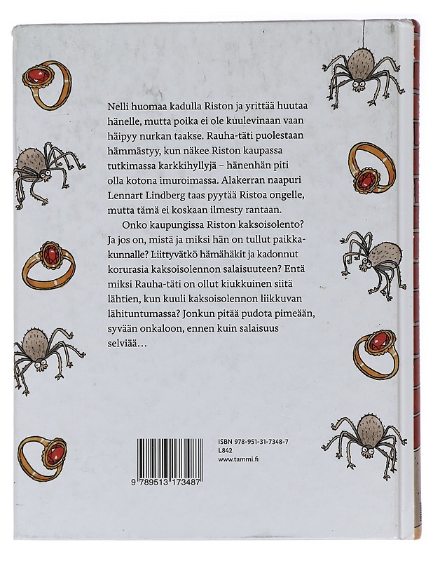 Risto Räppääjä ja kaksoisolento - Nopola, Sinikka - Lastenkirjat - 10105438032 - 1