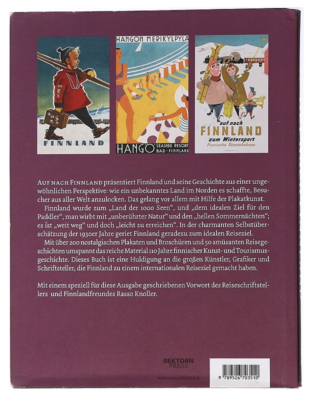 Auf nach Finnland : Plakate und Reisen 1851-1965 - Londen, Magnus - Historiakirjat - 10105438040 - 1