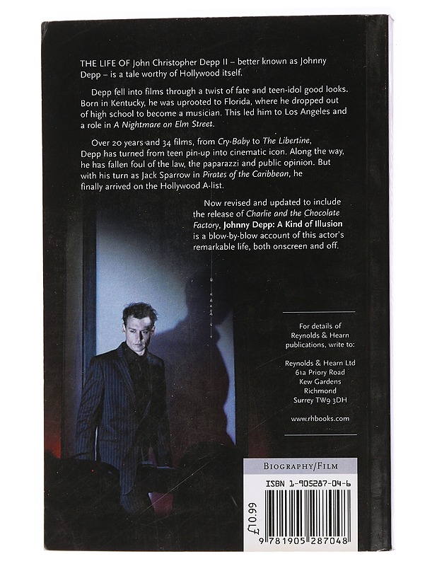 Johnny Depp: a kind of illusion - Denis Meikle - Elämäkerrat ja muistelmat - 10105438049 - 1