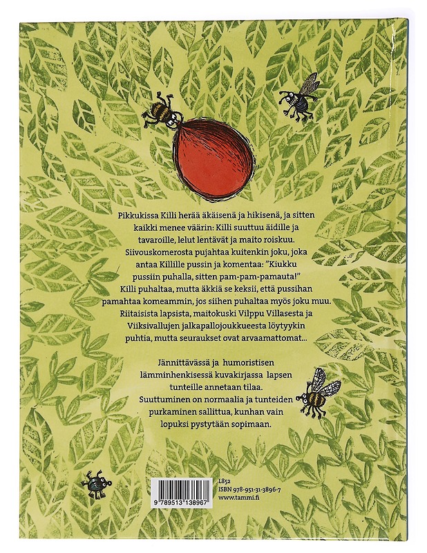 Kissa Killin kiukkupussi - Korolainen, Tuula - Lastenkirjat - 10105438055 - 1