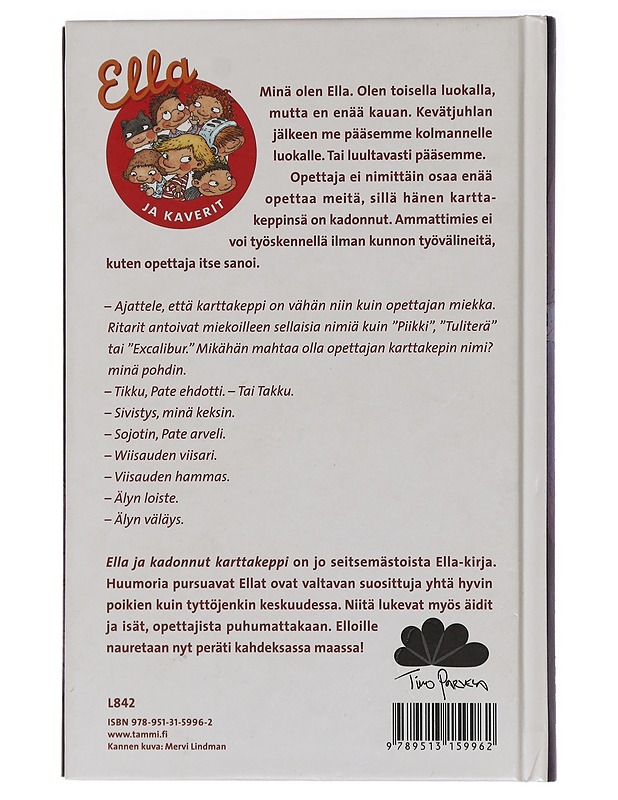 Ella ja kadonnut karttakeppi - Timo Parvela - Lastenkirjat - 10105438066 - 1