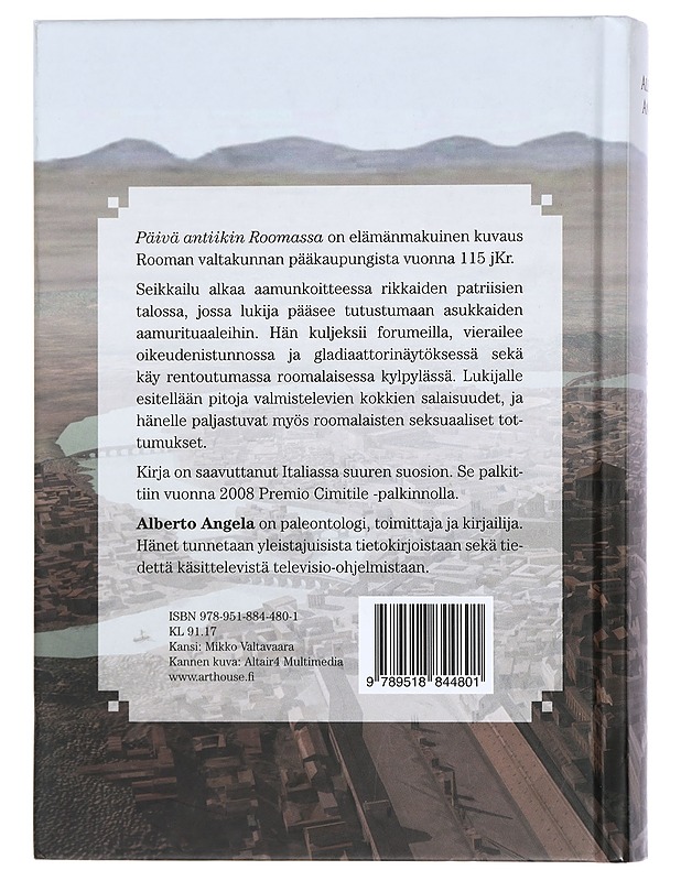 Päivä antiikin Roomassa - Angela, Alberto - Historiakirjat - 10105438106 - 1