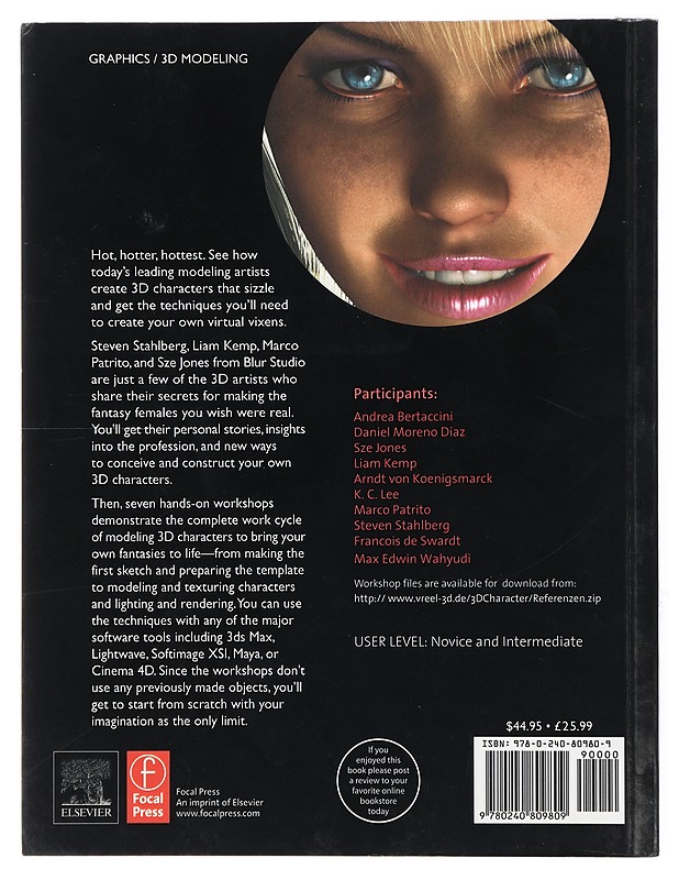 Virtual vixens : 3D character modeling and scene placement - Arndt von Koenigsmarck - Tietokirjat ja oppaat - 10105438116 - 1