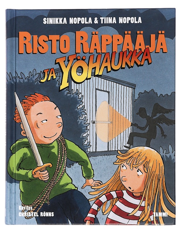 Risto Räppääjä ja yöhaukka - Nopola, Sinikka - Lastenkirjat - 10105438119 - 0
