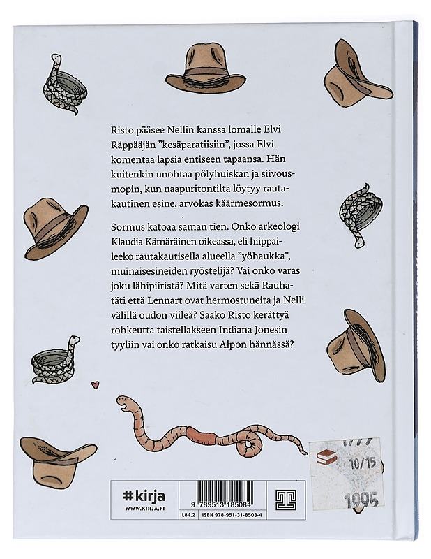 Risto Räppääjä ja yöhaukka - Nopola, Sinikka - Lastenkirjat - 10105438119 - 1