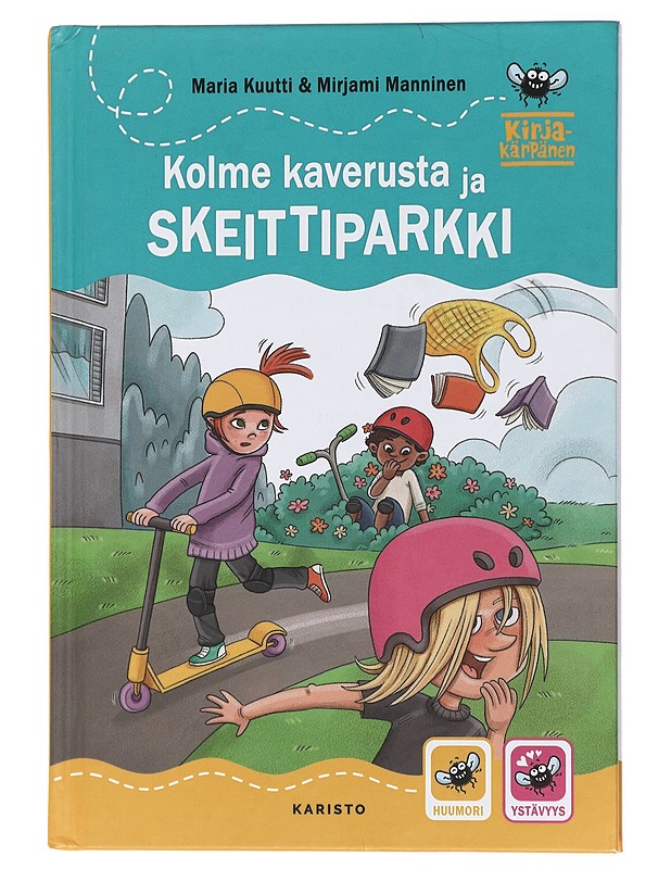 Kolme kaverusta ja skeittiparkki - Kuutti, Maria - Lastenkirjat - 10105438126 - 0