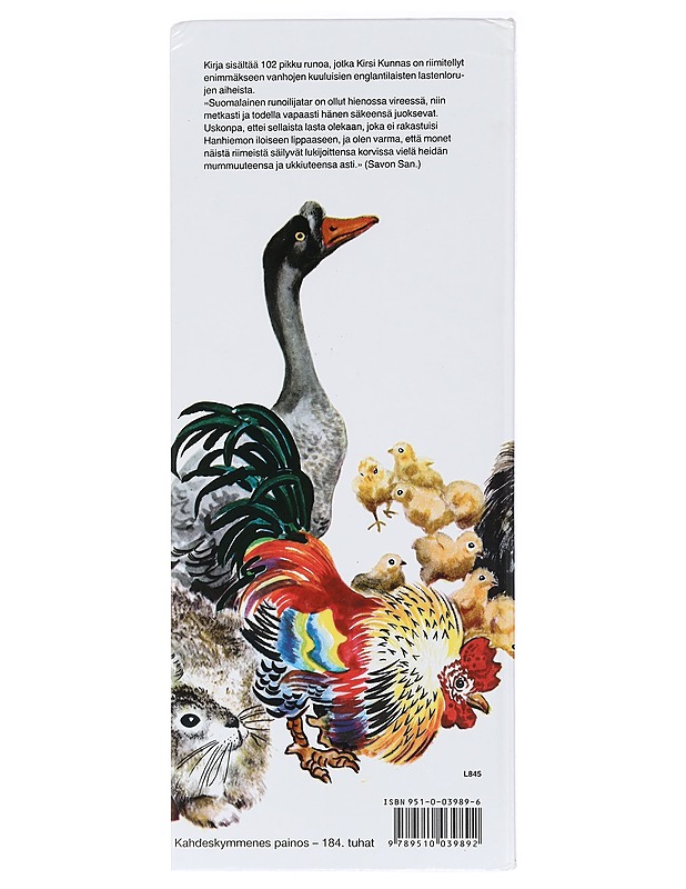 Hanhiemon iloinen lipas - Kunnas, Kirsi - Lastenkirjat - 10105438133 - 1