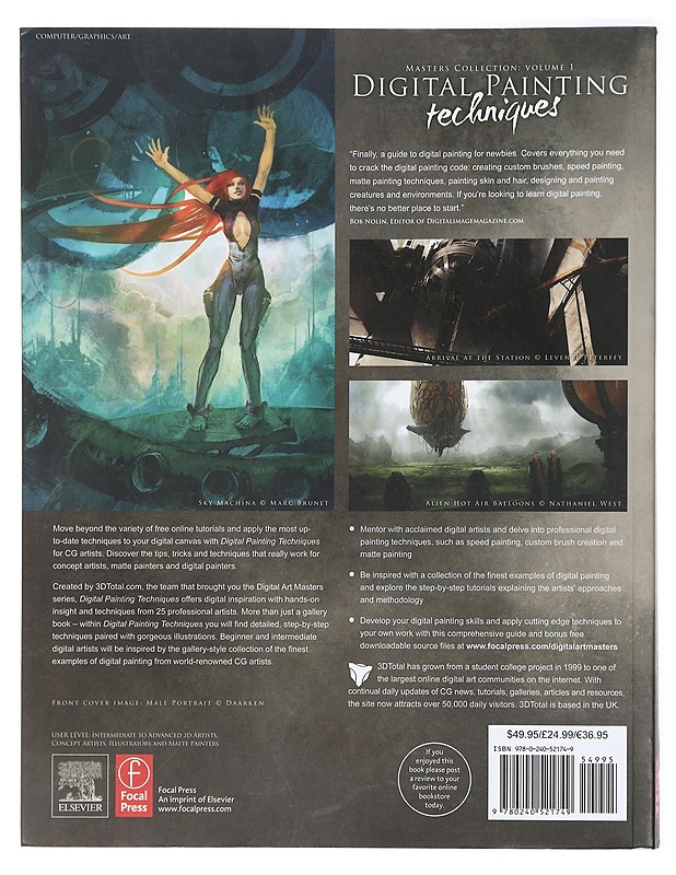 Masters Collection: Volume 1 : Digital painting Techniques - Taide- ja kulttuurikirjat - 10105438149 - 1