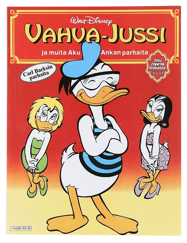 Vahva-Jussi ja muita Aku Ankan parhaita - Barks, Carl - Sarjakuvat - 10105438176 - 0