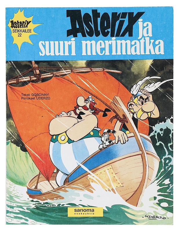 Asterix ja suuri merimatka - Goscinny, Uderzo - Sarjakuvat - 10105438197 - 0