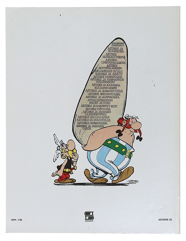 Asterix ja suuri merimatka - Goscinny, Uderzo - Sarjakuvat - 10105438197 - 1