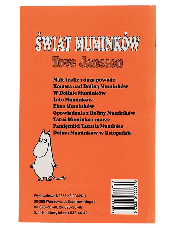 W Dolinie Muminkow - Jansson, Tove - Lastenkirjat - 10105438198 - 1