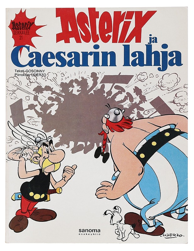 Asterix ja Caesarin Lahja - Goscinny, Uderzo - Sarjakuvat - 10105438206 - 0