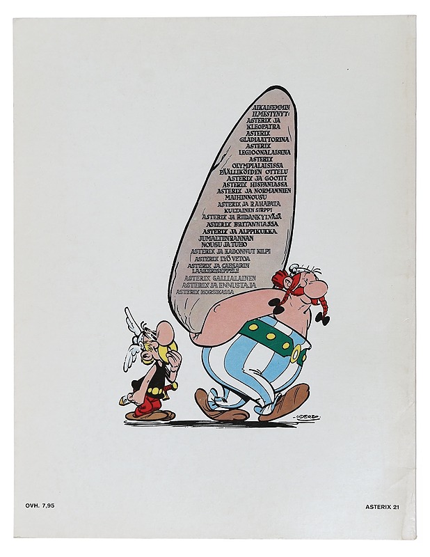 Asterix ja Caesarin Lahja - Goscinny, Uderzo - Sarjakuvat - 10105438206 - 1
